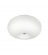 Inez Globe Ceiling Light White 2x E27