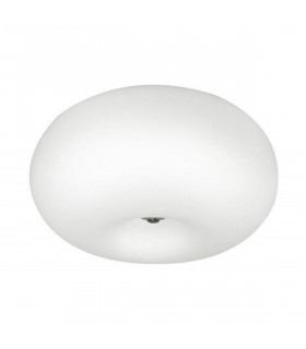 Inez Globe Ceiling Light White 3x E27
