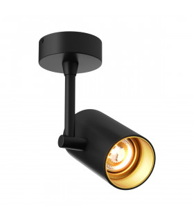 Tori II Single Spotlight Black Gold 1x GU10