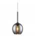 Monic Dome Pendant Ceiling Light Chrome 1x E14