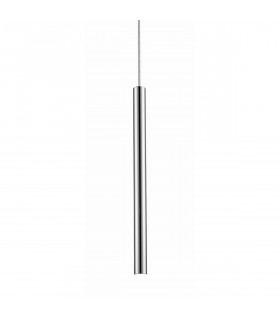Loya Integrated LED Pendant Ceiling Light Silver 450lm 3000K