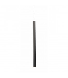 Loya Integrated LED Pendant Ceiling Light Matt Black 450lm 3000K