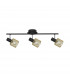 Martin Ceiling Spotlight Bar Black Gold 3x E14