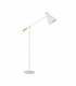 Jose Task Floor Lamp White Wood 1x E27