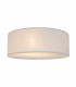 Clara 40cm Cylindrical Ceiling Light White 2x E14