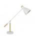 Jose Desk Task Lamp White Wood 1x E27