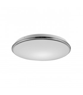 Bellis Integrated LED Flush Ceiling Light Chrome 4000K 1050Lm
