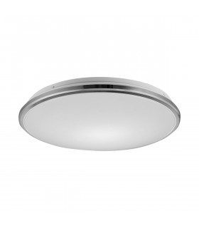 Bellis Integrated LED Flush Ceiling Light Chrome 4000K 1400Lm