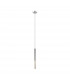 One Integrated LED Pendant Ceiling Light Chrome 450lm 3000K