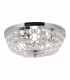 Cosi Crystal Ceiling Light Chrome 3x E14