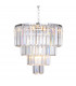 Amedeo Pendant Ceiling Light Chrome Glass 5x E14