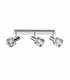 Niasa Crystal Ceiling Spotlight Bar Chrome 3x E14