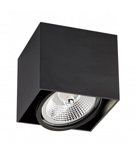 Box Surface Mounted Downlight Black GU10 (ES111)