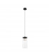 Gem Slim Pendant Ceiling Light Matt Black 1x G9