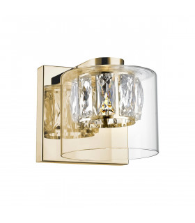 Gem Wall Lamp French Gold 450lm 3000K