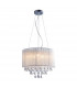 Verona Pendant Ceiling Light White 8x G9