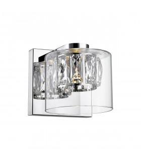 Gem Wall Lamp Chrome 450lm 3000K