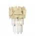 Quasar Crystal Wall Lamp Gold 2x G9