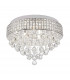 Capri Ceiling Light Chrome 9x G9