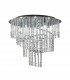 Terre Crystal Ceiling Light Chrome 6x G9