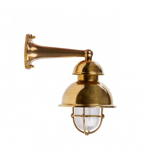 Kavala A53Z Outdoor Wall Lantern Brass 1x E27