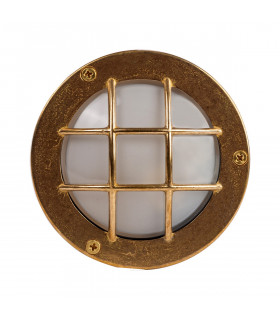 Oczko Outdoor Bulkheads Wall Lamp Brass 1x G9