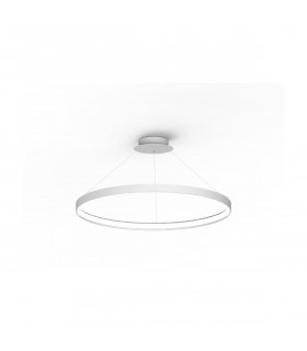 Circle Integrated LED Pendant Ceiling Light White 5520lm 3000K