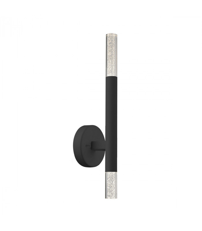 One Up Down Integrated LED Wall Lamp Matt Black 3000K 900Lm