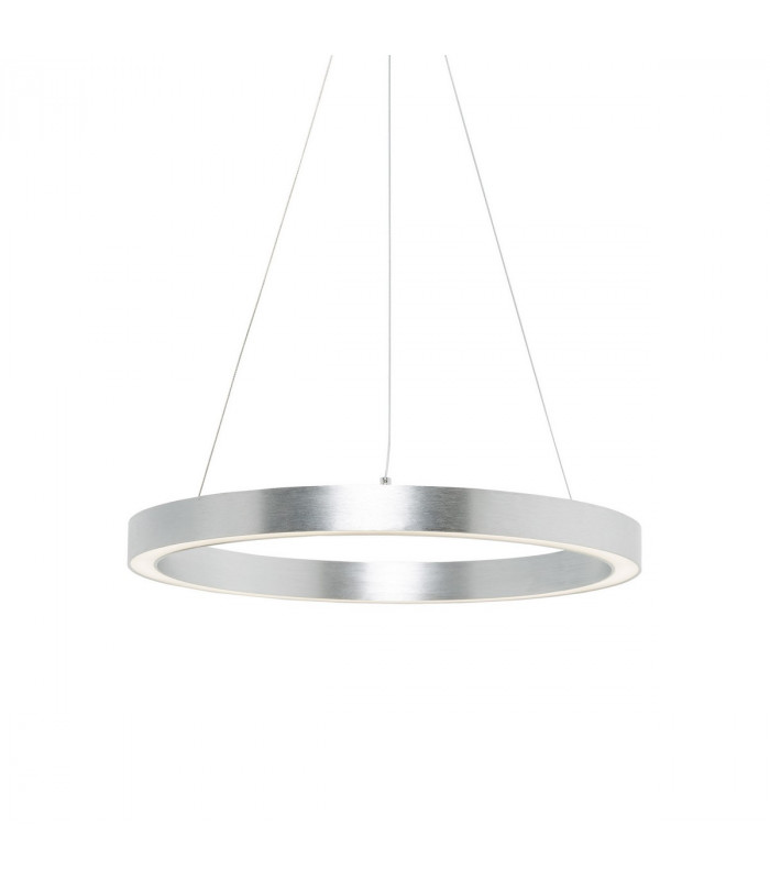 Carlo Integrated LED Pendant Ceiling Light Silver 4000K 2500lm