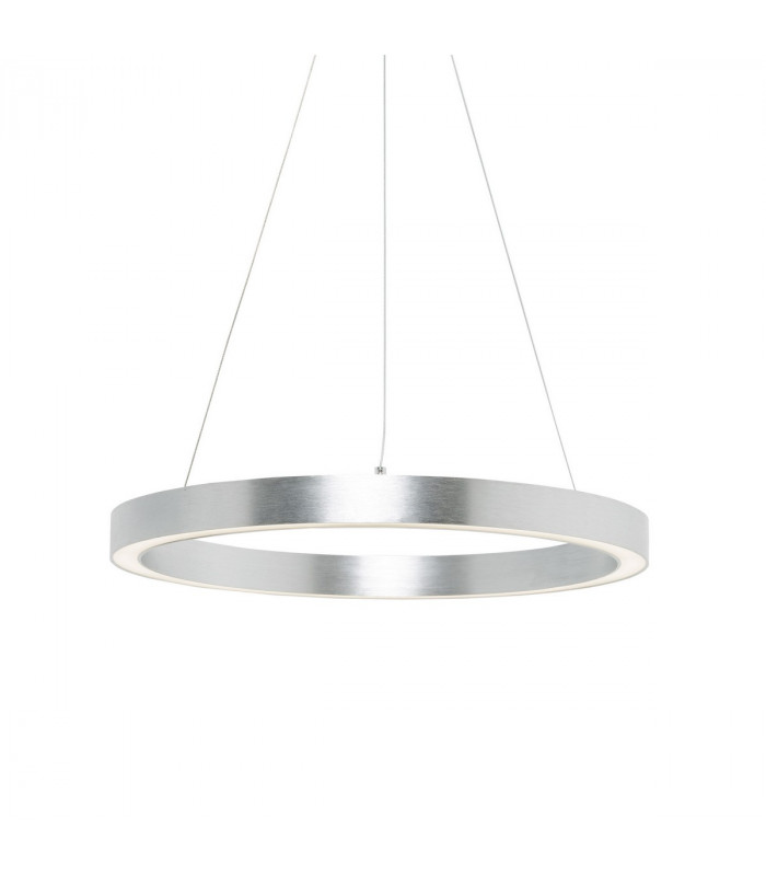 Carlo Integrated LED Pendant Ceiling Light Silver 4000K 3200lm