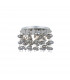 Elli Semi Flush Ceiling Light Chrome 6x G9
