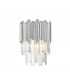 Gladius Crystal Wall Lamp Chrome Clear 1x G9
