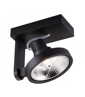 Master Single Spotlight Black GU10/ES111