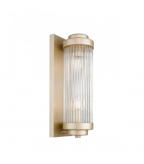 Sergio I Wall Lamp Matt Gold 2x E14