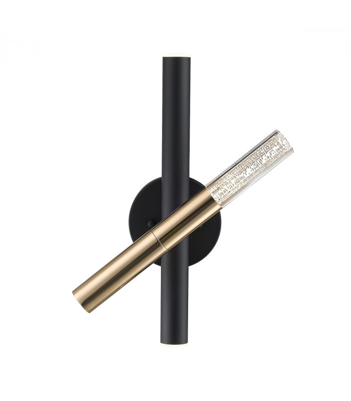 One Integrated LED Wall Lamp French Gold Clear