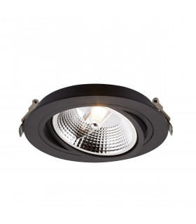 Chuck Recessed Downlight Black 1x GU10/ES111