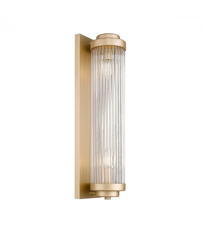 Sergio II Wall Lamp Matt Gold 2x E14