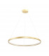 Carlo Integrated LED Pendant Ceiling Light Gold 4000K 1560lm