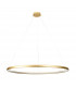 Carlo Integrated LED Pendant Ceiling Light Gold 4000K 2280lm