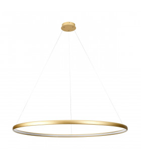 Carlo Integrated LED Pendant Ceiling Light Gold 4000K 2280lm