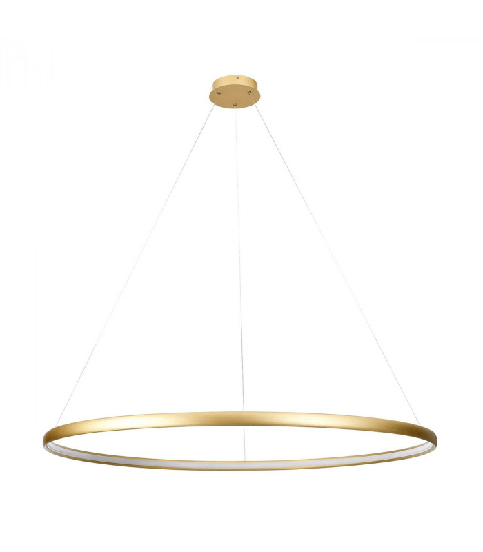 Carlo Integrated LED Pendant Ceiling Light Gold 4000K 2280lm