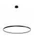 Carlo Integrated LED Pendant Ceiling Light Matt Black 4000K 2280lm