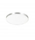 Sierra Round Integrated LED Panel Silver 4000K 4500lm
