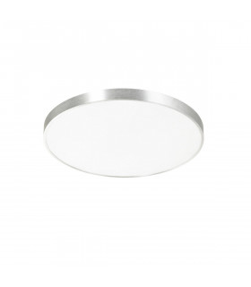 Sierra Round Integrated LED Panel Silver 4000K 4500lm