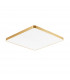 Sierra Square Integrated LED Panel Gold 4000K 6000lm