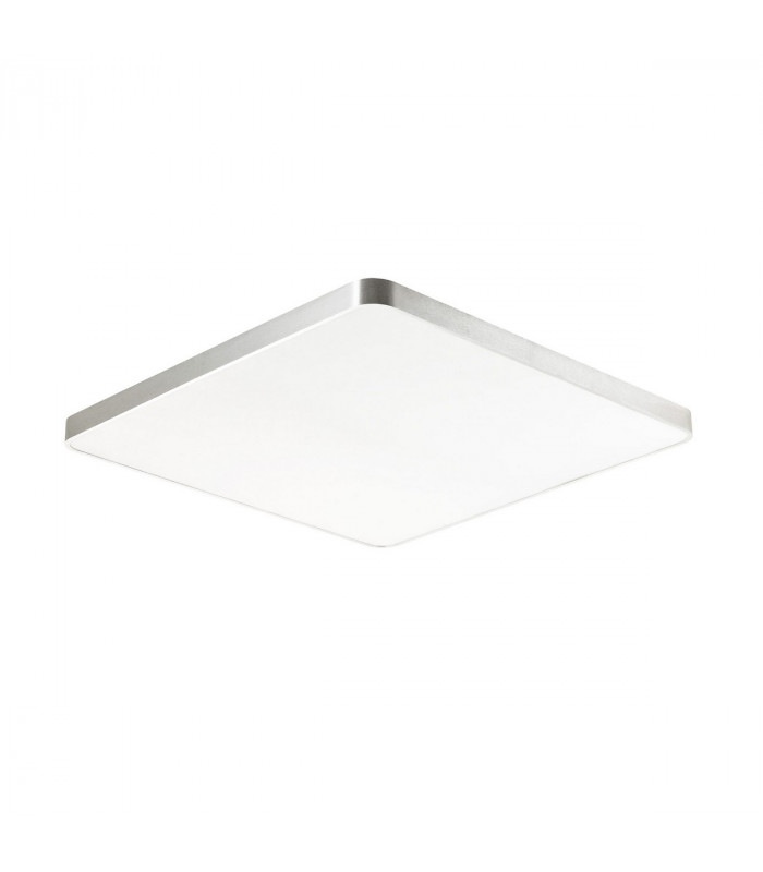 Sierra Square Integrated LED Panel Silver 4000K 6000lm