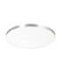Sierra Round Integrated LED Panel Silver 4000K 6000lm