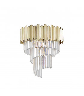 Gladius Ceiling Light Gold 5x E14