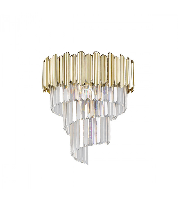 Gladius Ceiling Light Gold 5x E14
