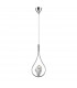 Ore Integrated LED Pendant Ceiling Light Chrome 360lm 3000K